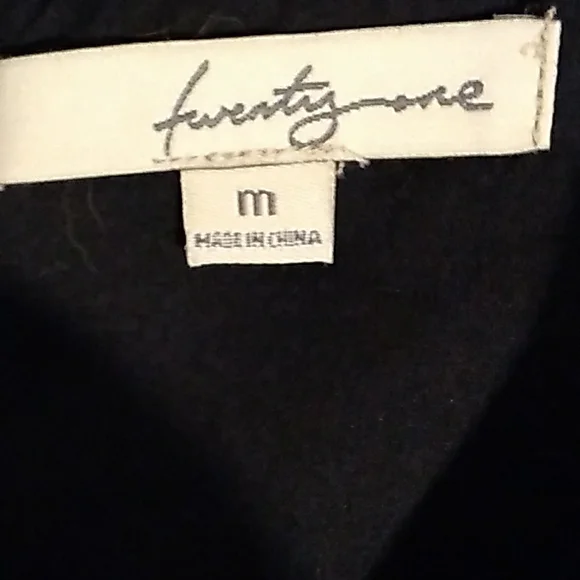 Twenty-one Sleeveless Square Neck Pleated Shiny Black Mini Dress - Picture 2 of 3